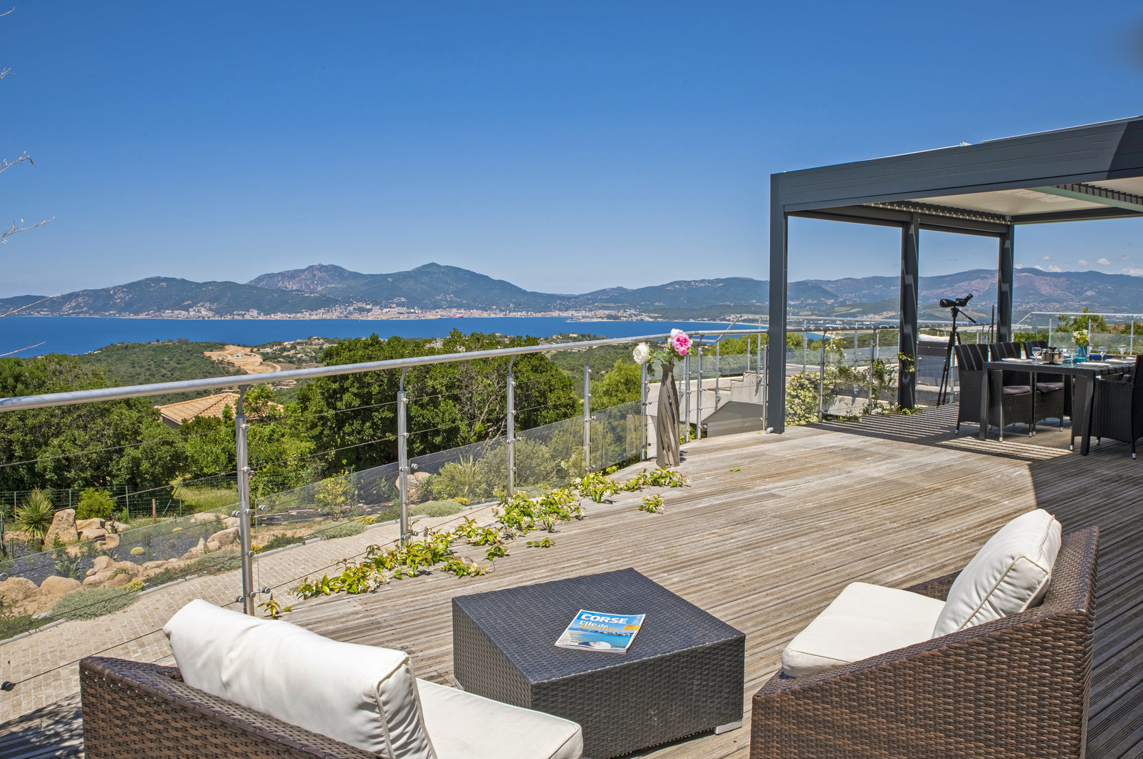 Porticcio Location Villa Luxe Aja Vue Terrasse