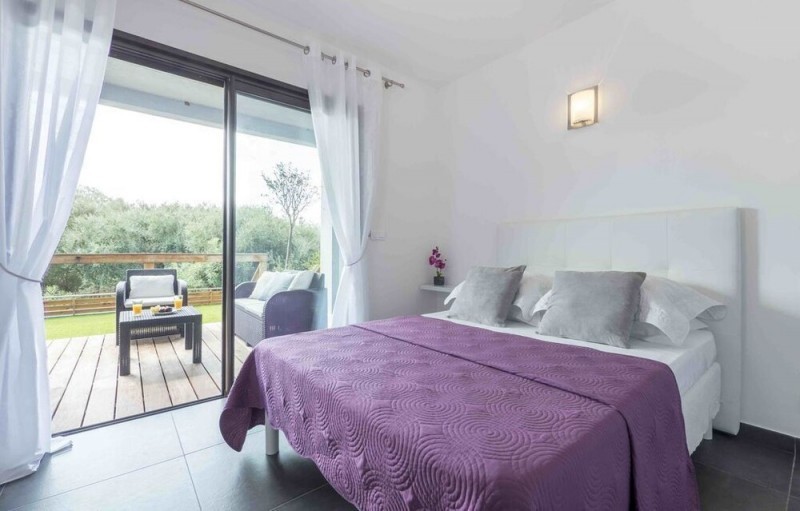 Porto Vecchio Location Villa Luxe Pivoine Rouge Chambre1