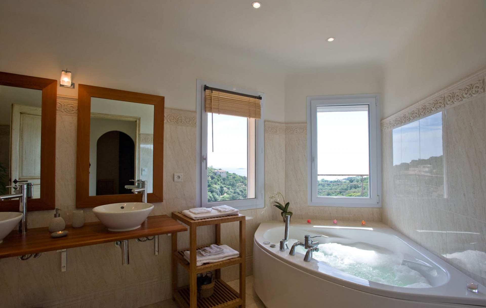 Porto Vecchio Location Villa Luxe Poivrier Salle De Bain 