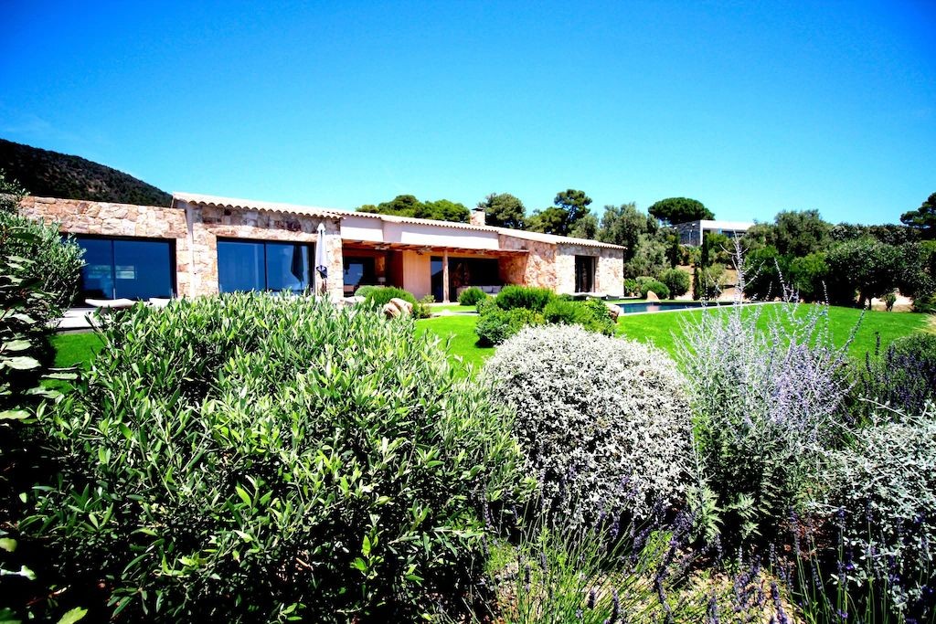 Porto Vecchio Location Villa Luxe Poncharade Jardin