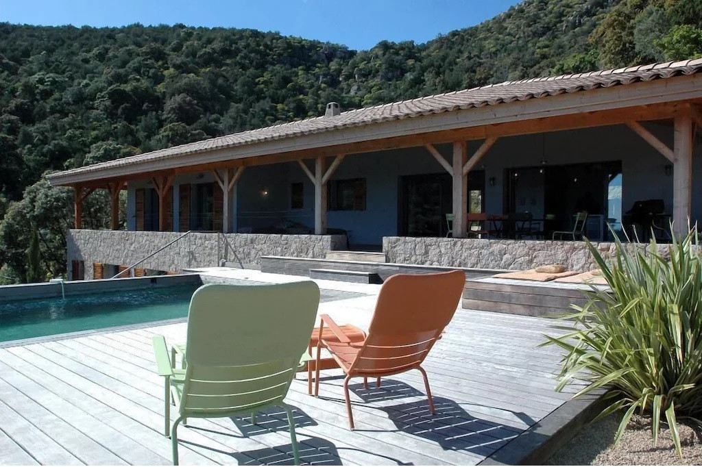 Porto Vecchio Location Villa Luxe Pourpier Chaise Longue 