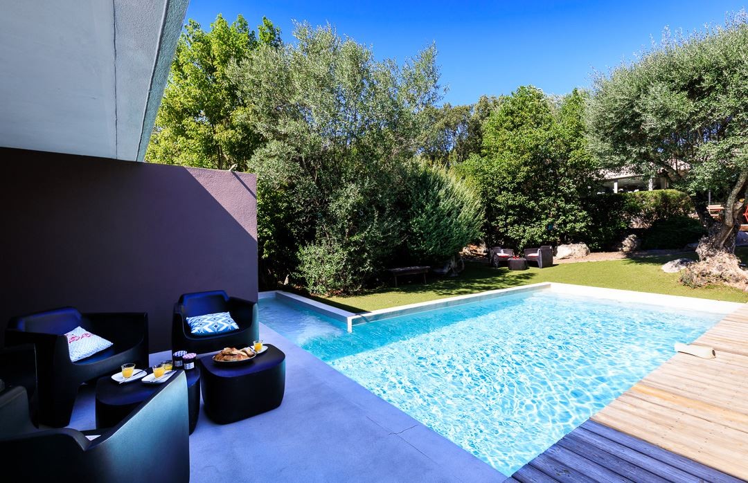 Porto-Vecchio Location Villa Luxe Pulanga Piscine 1