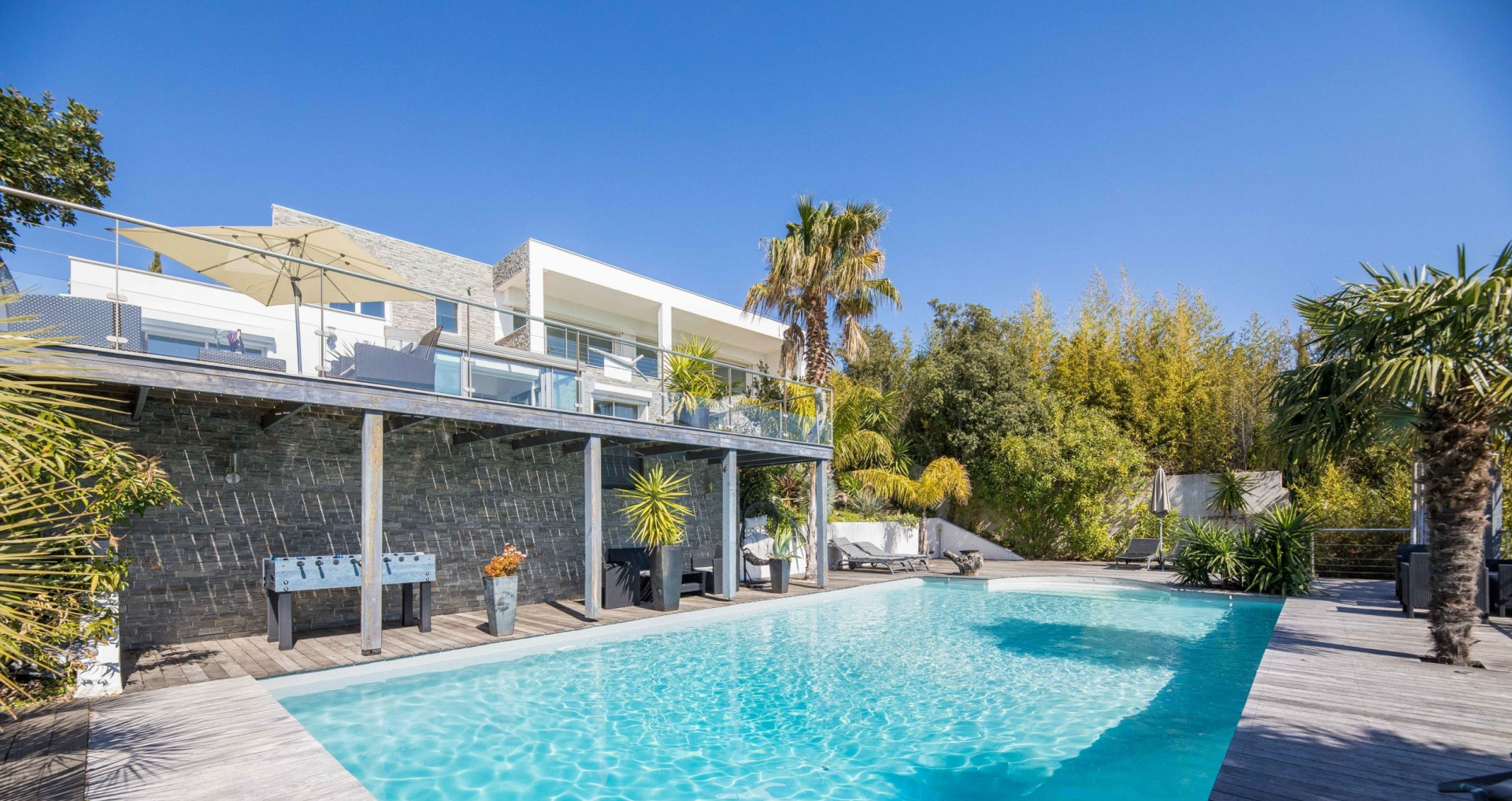 Porto Vecchio Location Villa Luxe Vilu Piscine Extérieure