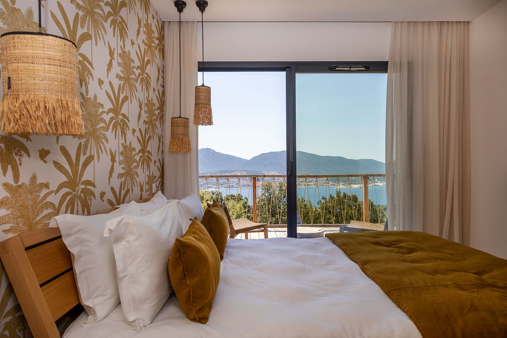 Propriano Location Villa Luxe Fitu Chambre 