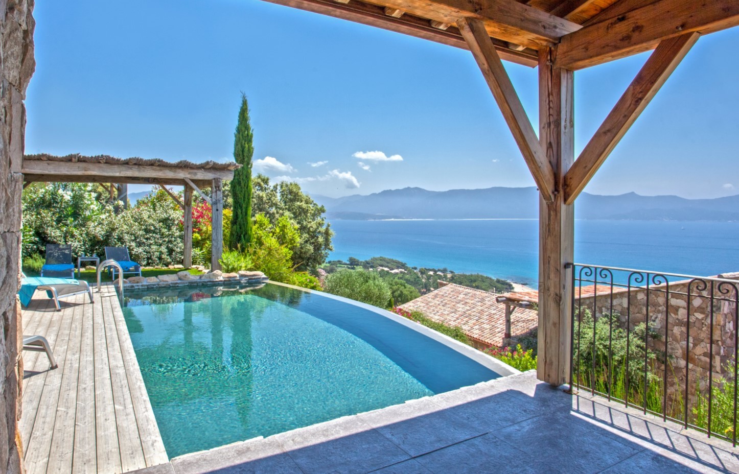 Propriano Luxury Rental Villa Prelou Pool