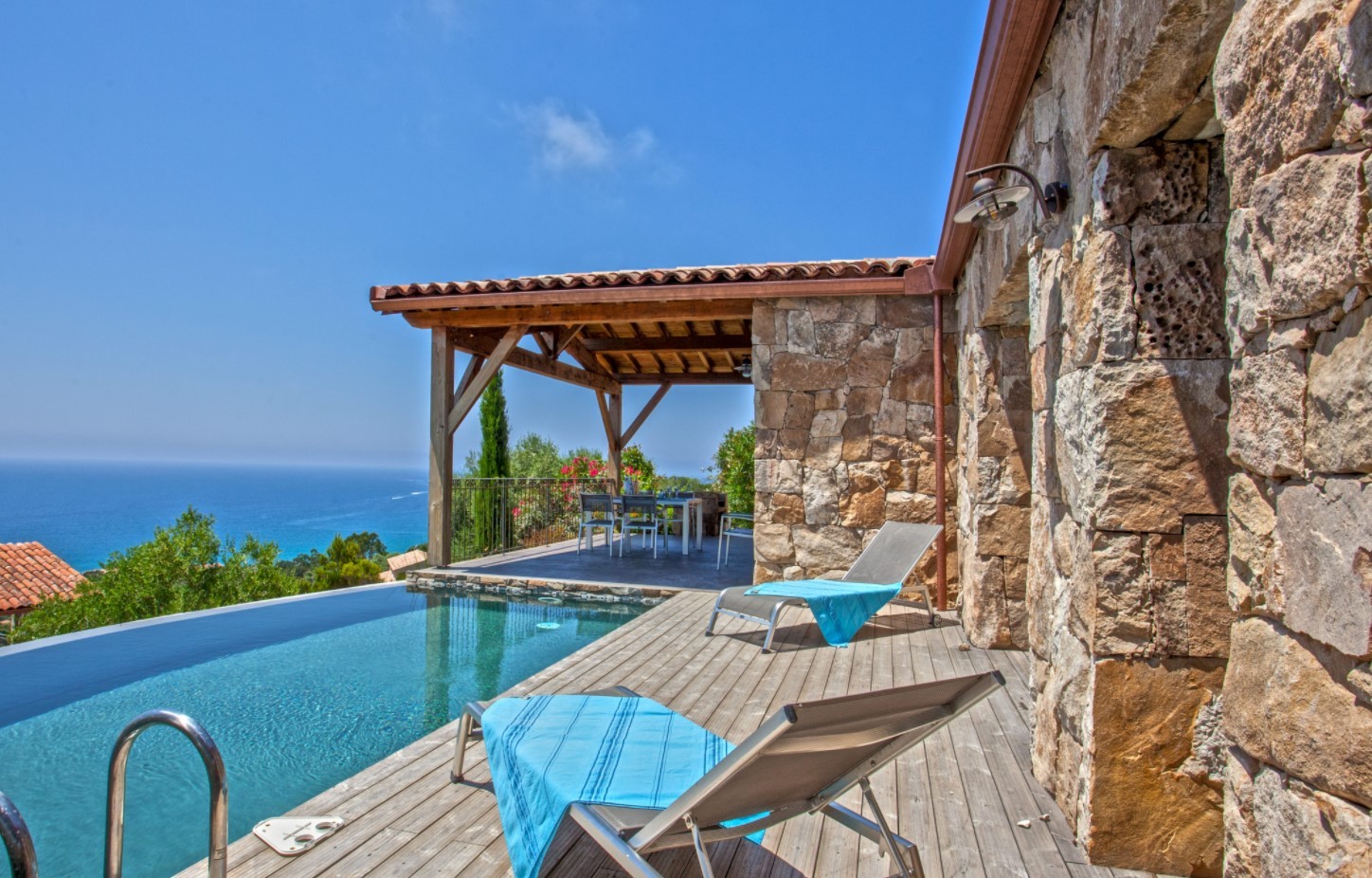 Propriano Luxury Rental Villa Prelou Terrace 4