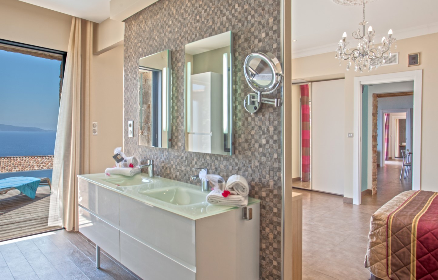 Propriano Luxury Rental Villa Prelou Ensuite Bathroom 2