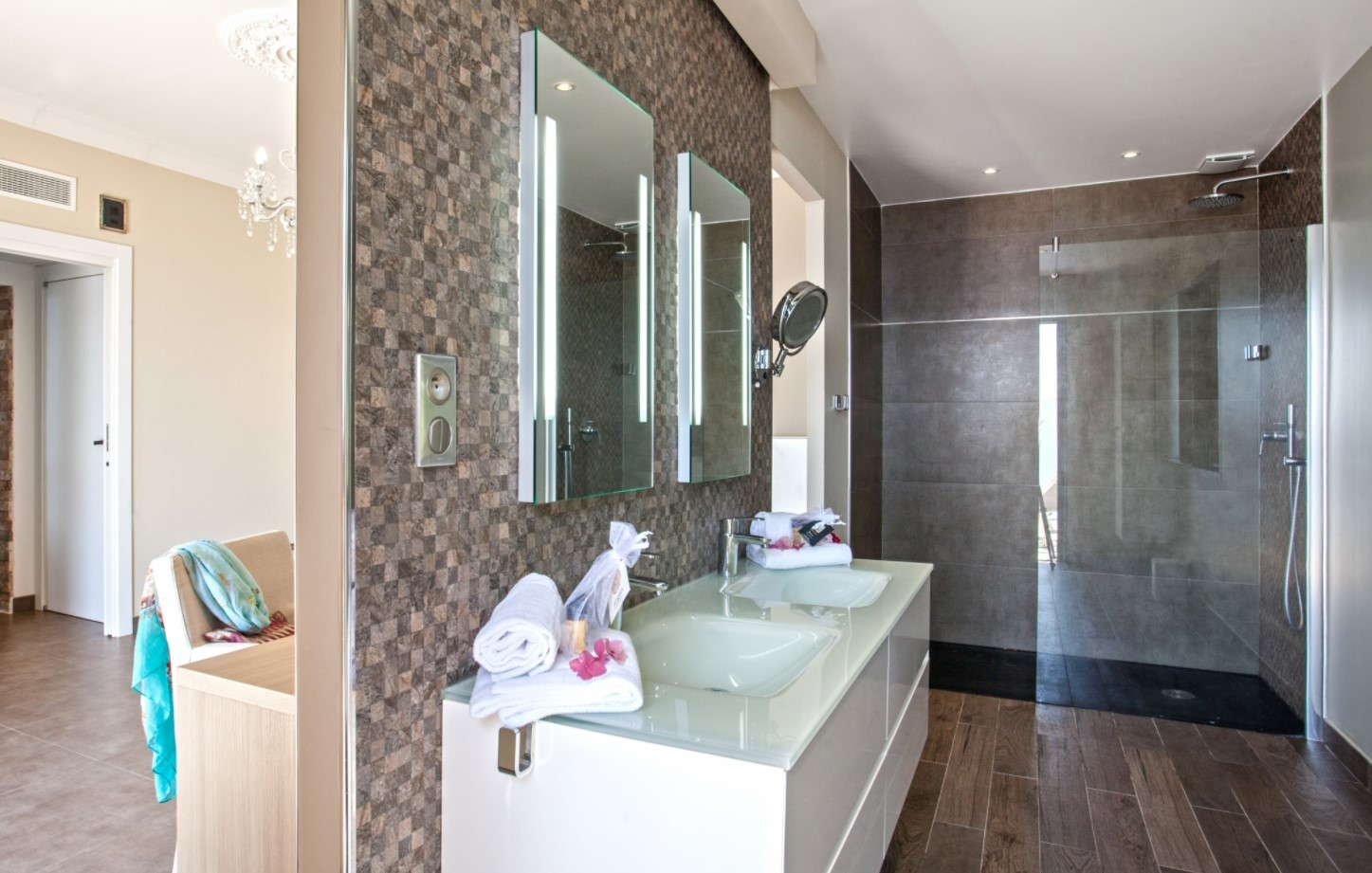 Propriano Location Villa Luxe Prelou Salle De Bain Ensuite