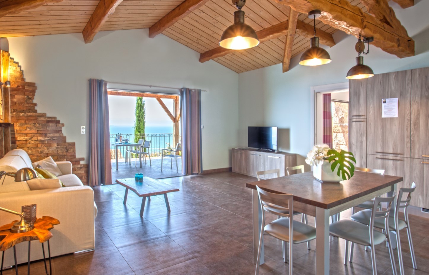 Propriano Luxury Rental Villa Prelou Living Room