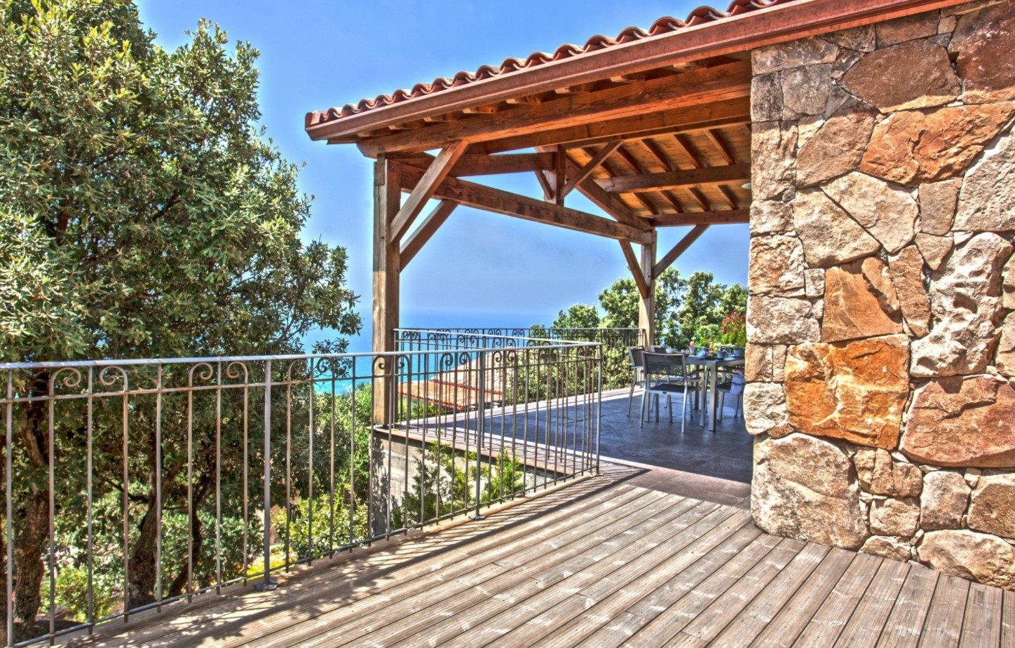 Propriano Location Villa Luxe Prelou Terrasse 2