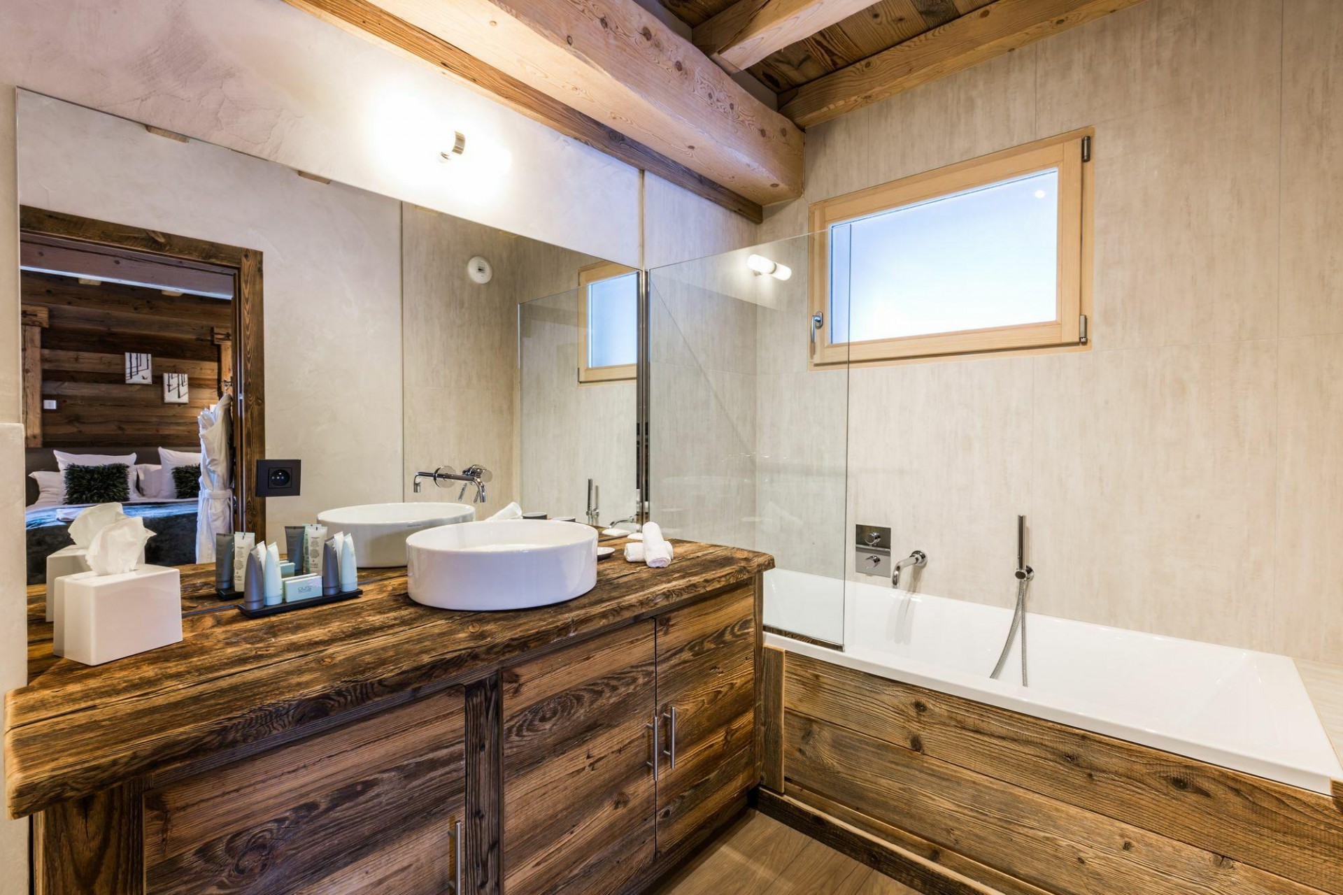 Saint Gervais Les Bain Location Chalet Luxe Gervis Salle De Bain 3