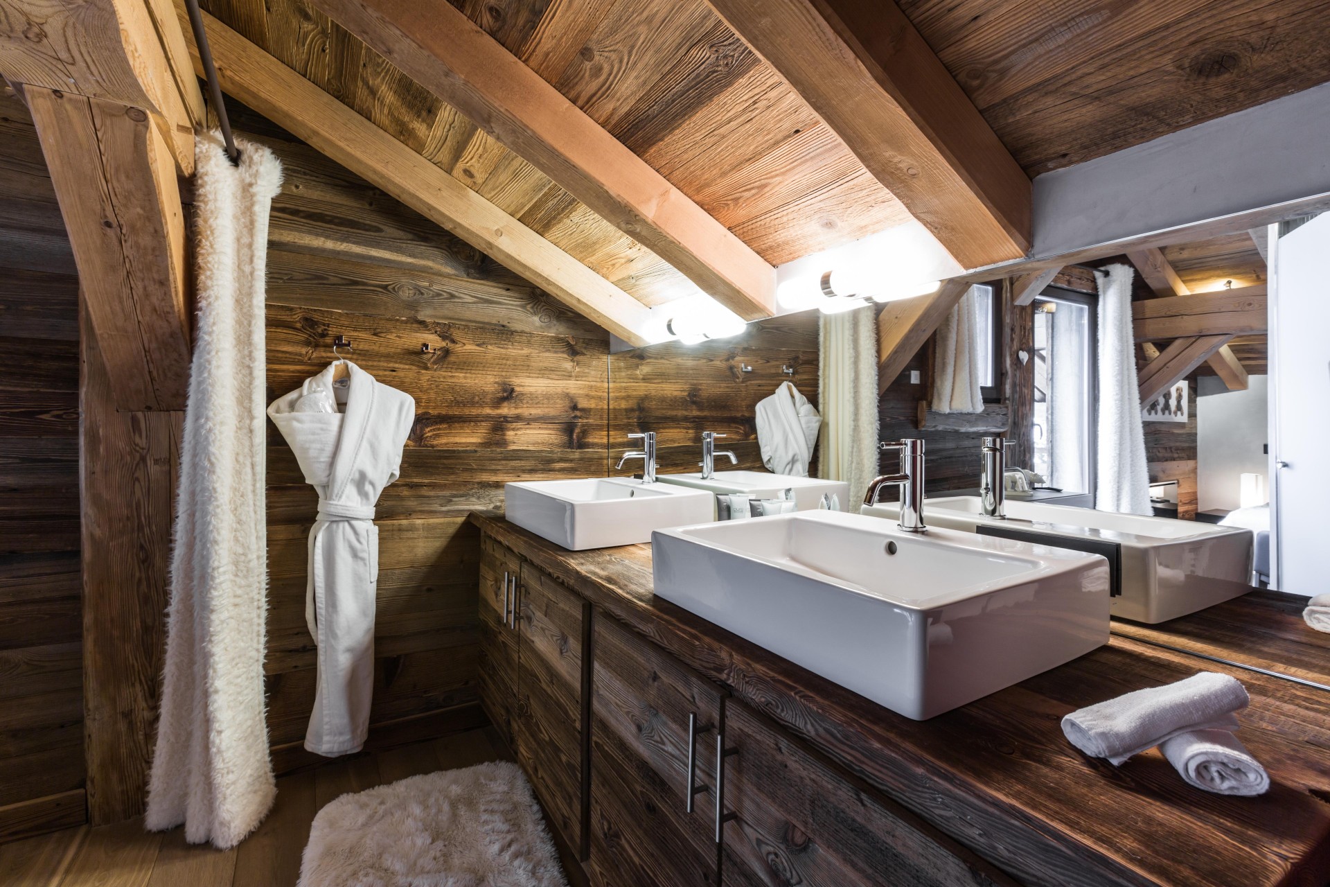 Saint Gervais Les Bains Location Chalet Luxe Gervix Salle De Bain