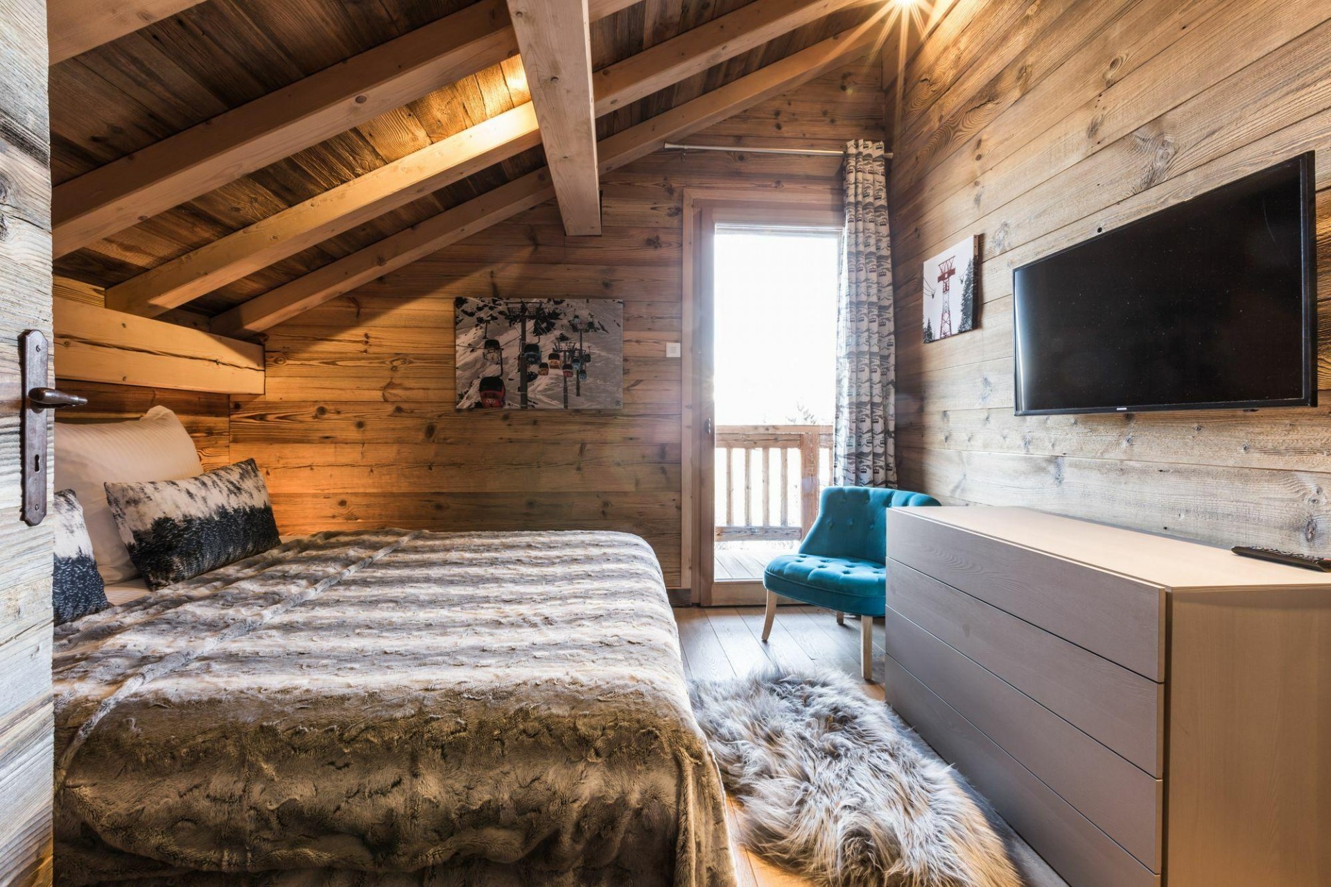 Saint Gervais Les Bains Location Chalet Luxe Greyvais Chambre 3