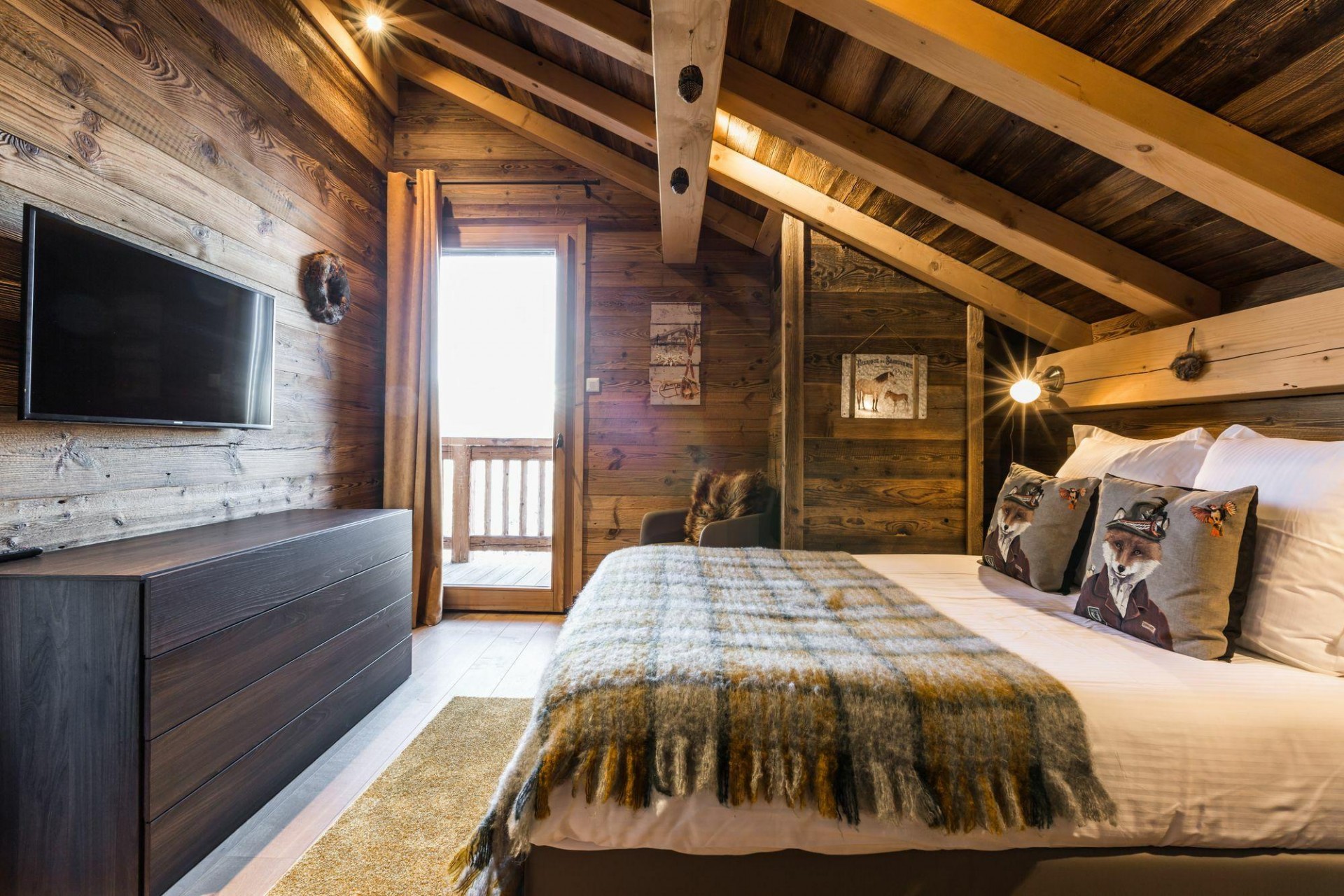 Saint Gervais Les Bains Location Chalet Luxe Greyvais Chambre 4