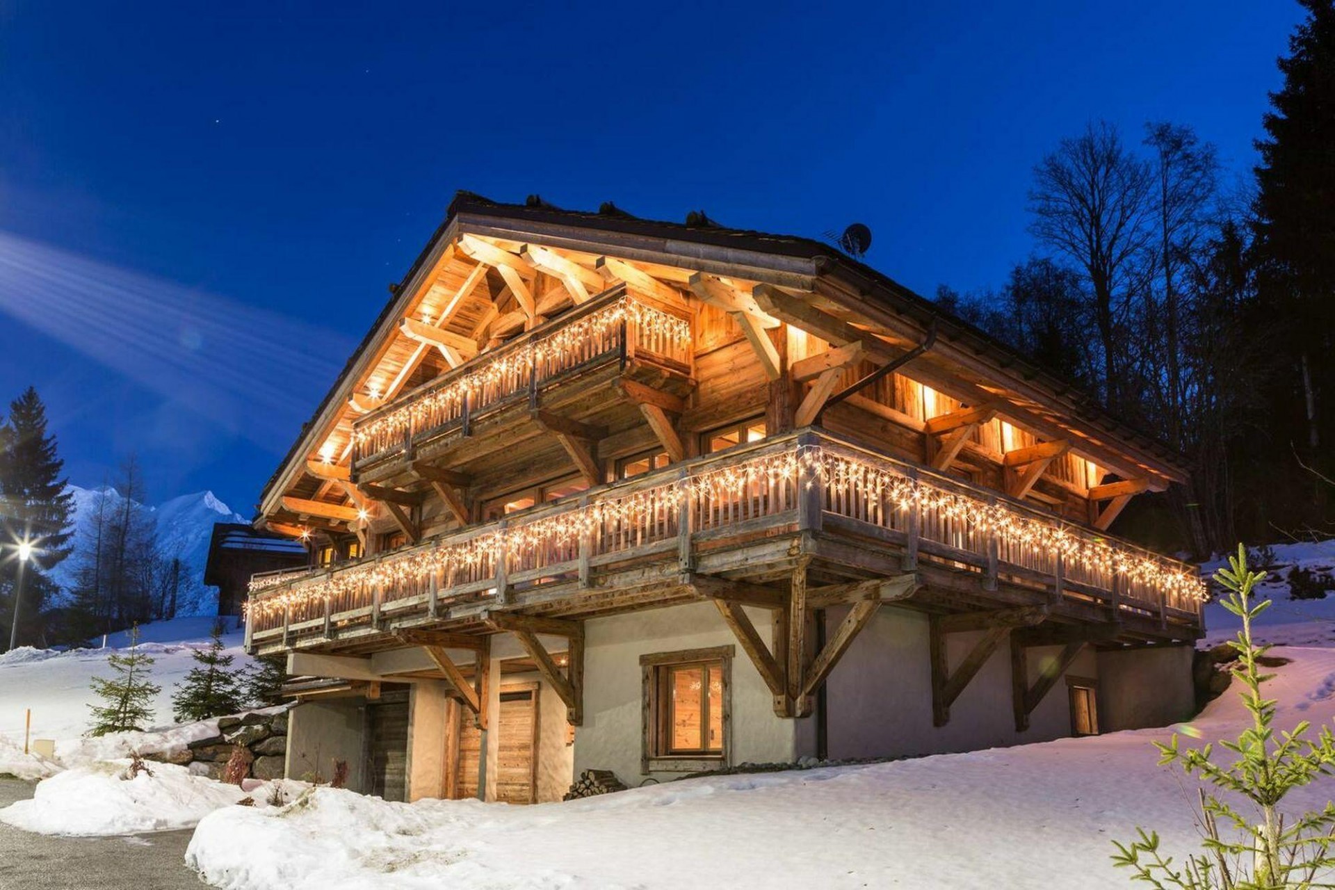 Saint Gervais Les Bains Location Chalet Luxe Greyvais Extérieur 1