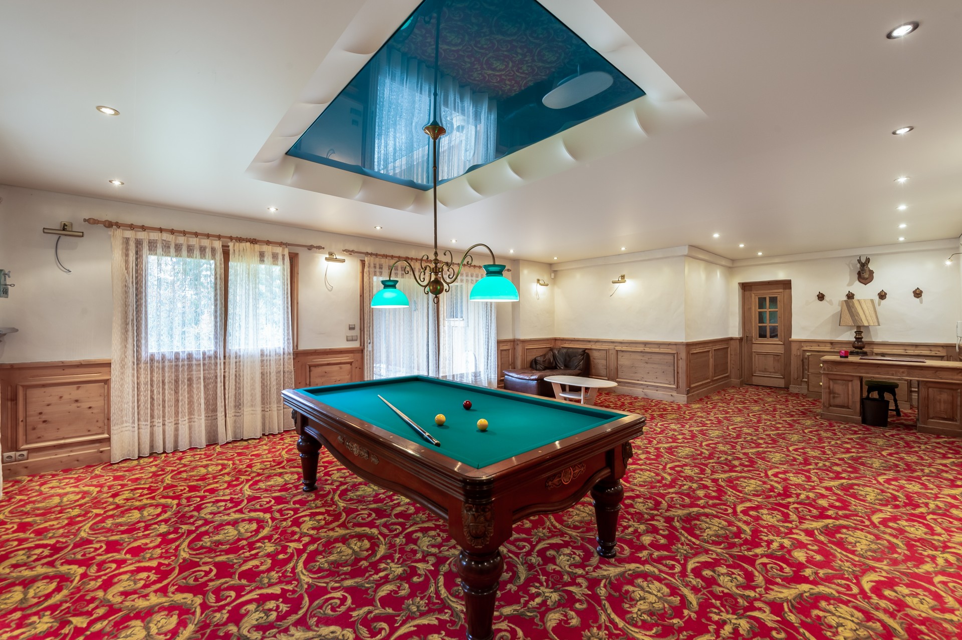 Saint Gervais Location Chalet Luxe Galena Billard 2