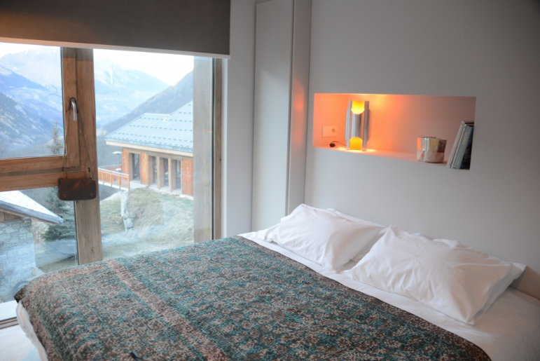 Saint Martin Belleville Location Appartement Luxe Ipynemy Chambre 
