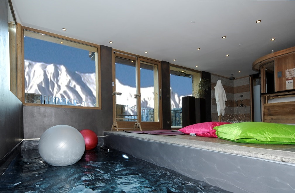 Saint Martin Belleville Location Chalet Luxe Ikaite Piscine 