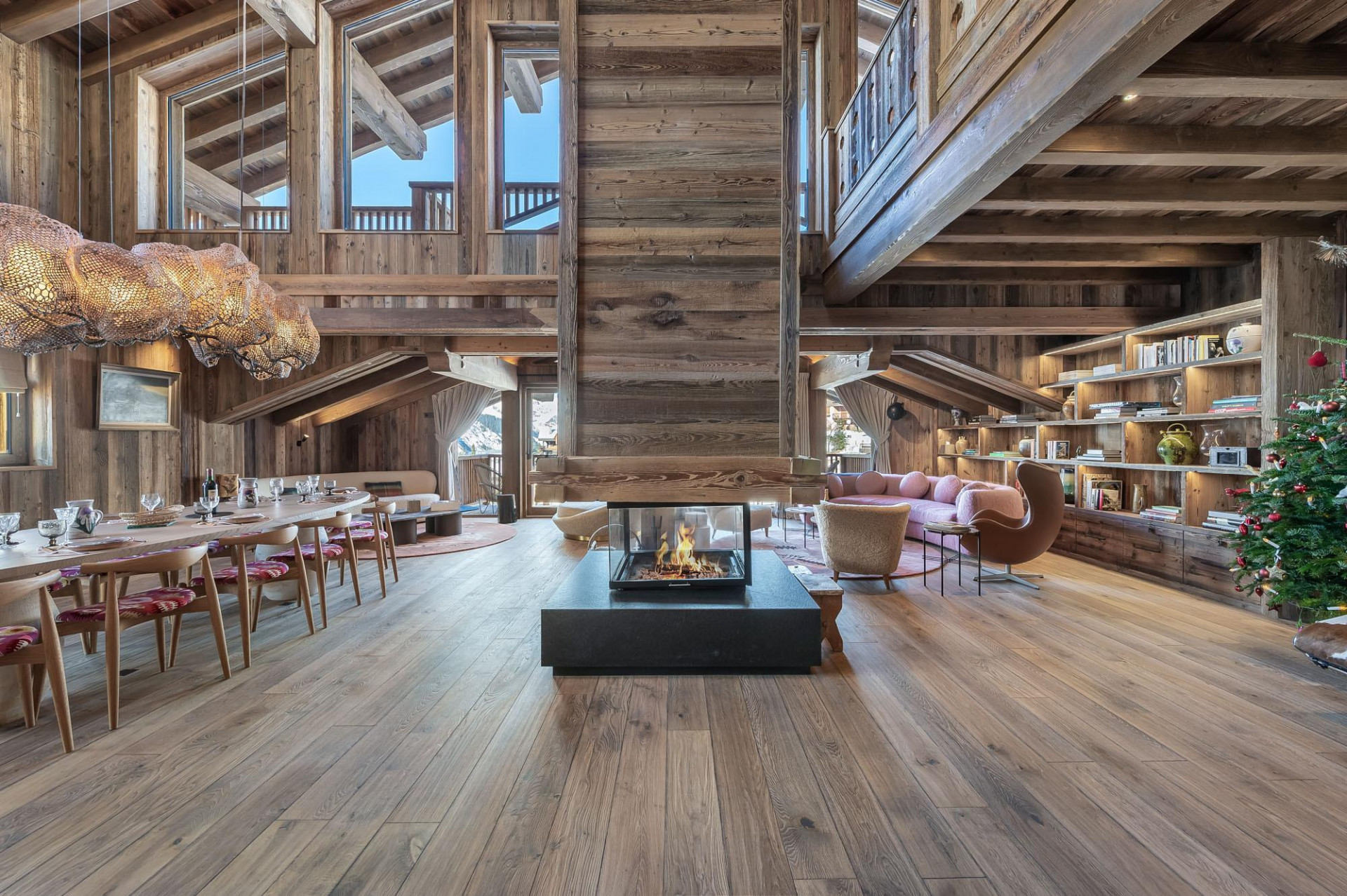 Saint Martin Belleville Location Chalet Luxe Ipala Séjour 