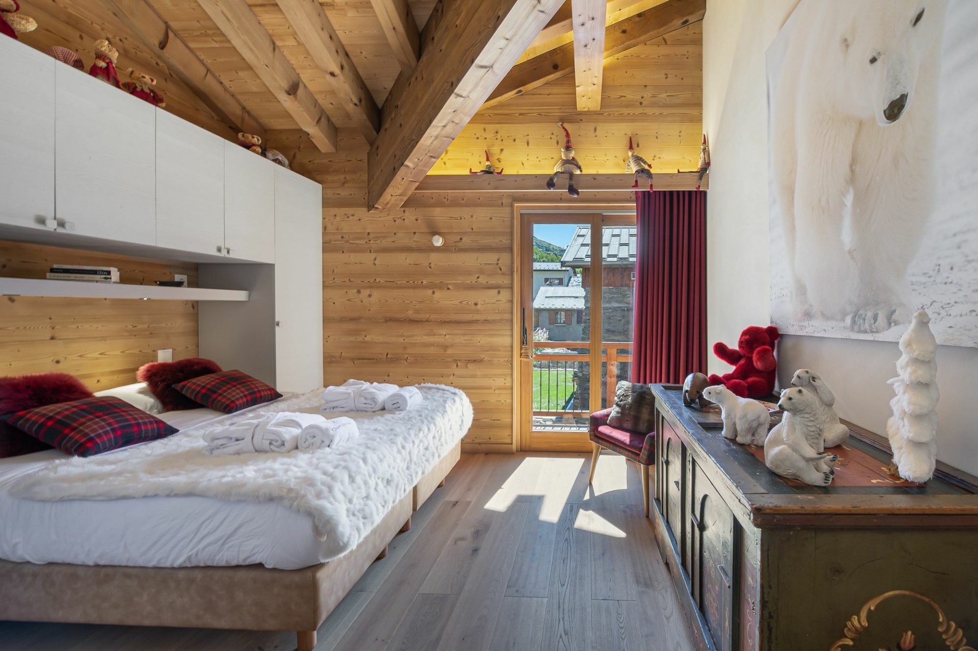 Saint Martin Belleville Luxury Rental Chalet Ipalou Bedroom