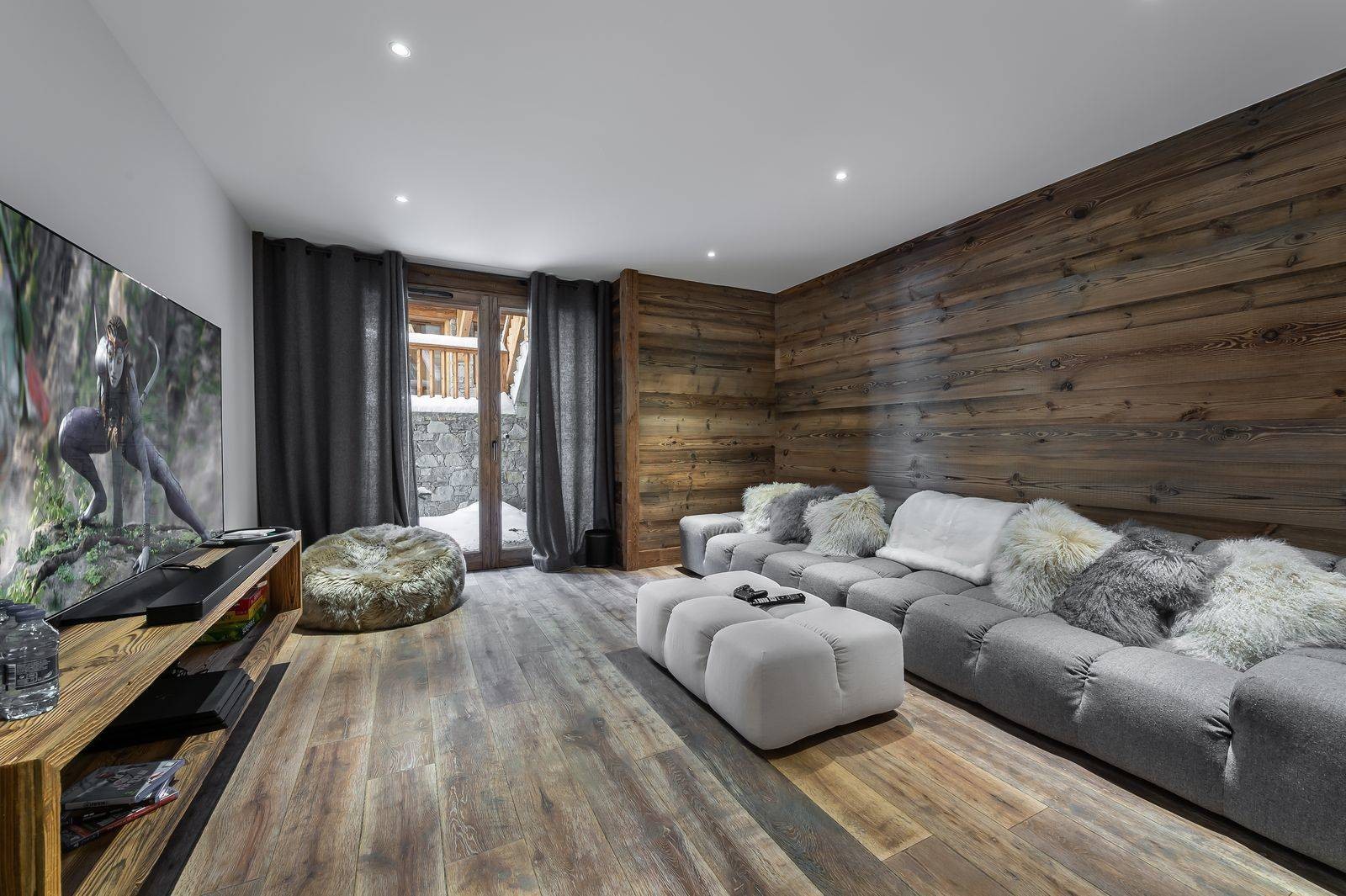 Saint Martin De Belleville Luxury Rental Chalet Ipalio Cinema Room