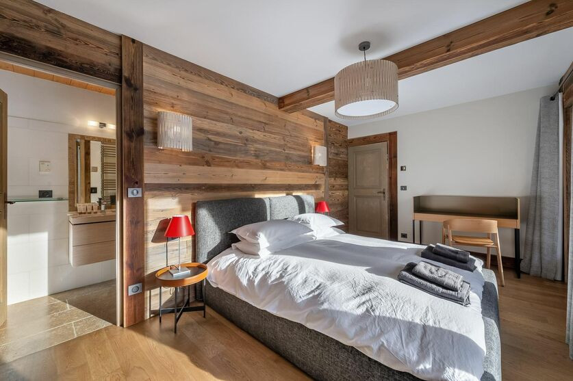 Saint Martin De Belleville Location Chalet Luxe Ipola Chambre 