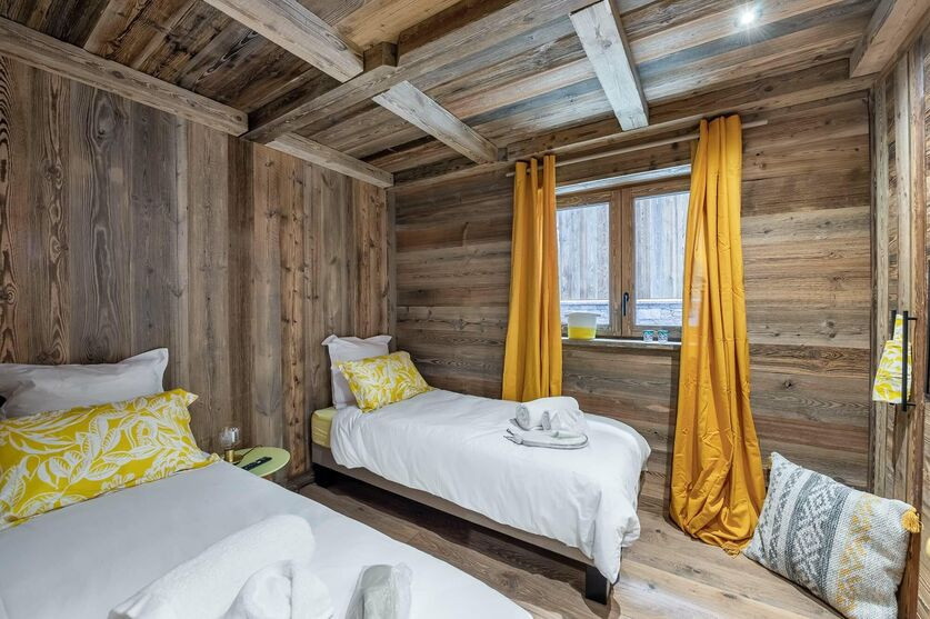 Saint Martin De Belleville Location Chalet Luxe Ipolo  Chambre Simple