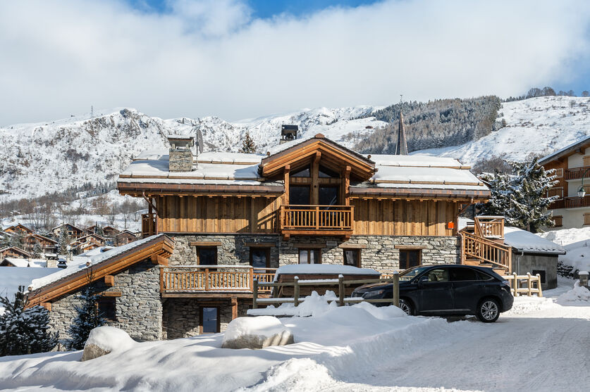 Saint Martin De Belleville Location Chalet Luxe Sanit Chalet 