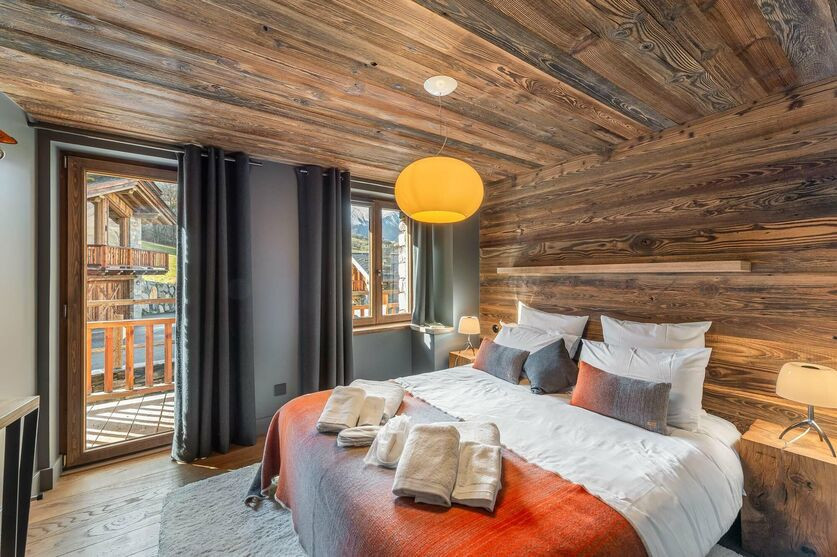 Saint Martin De Belleville Location Chalet Luxe Sanit Chambre 2