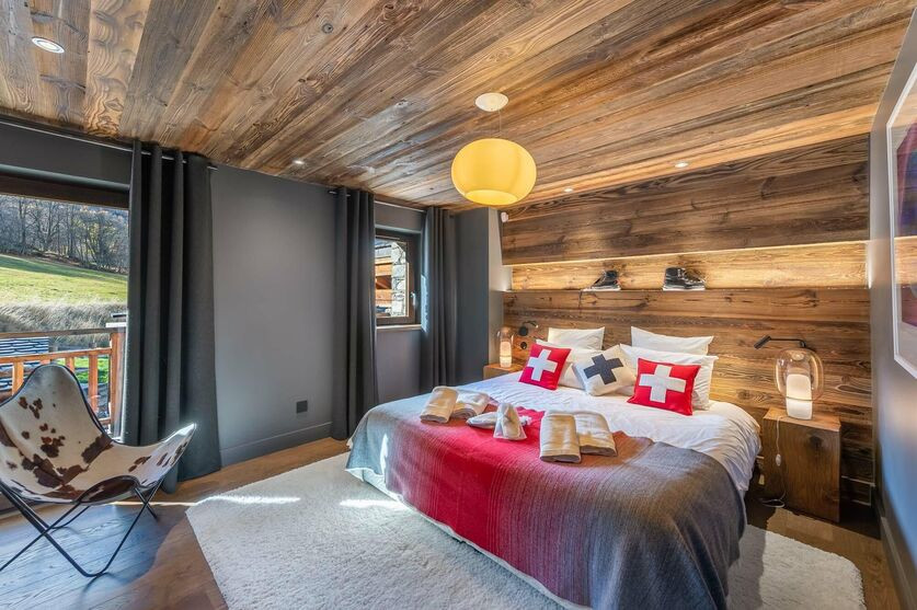 Saint Martin De Belleville Location Chalet Luxe Sanit Chambre 3