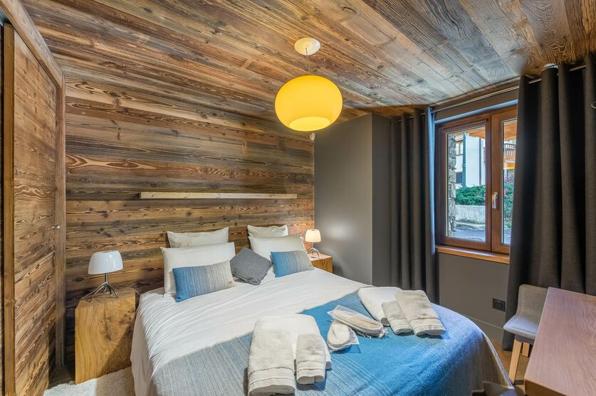 Saint Martin De Belleville Location Chalet Luxe Sanit Chambre 