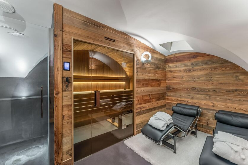 Saint Martin De Belleville Location Chalet Luxe Sanit Sauna 