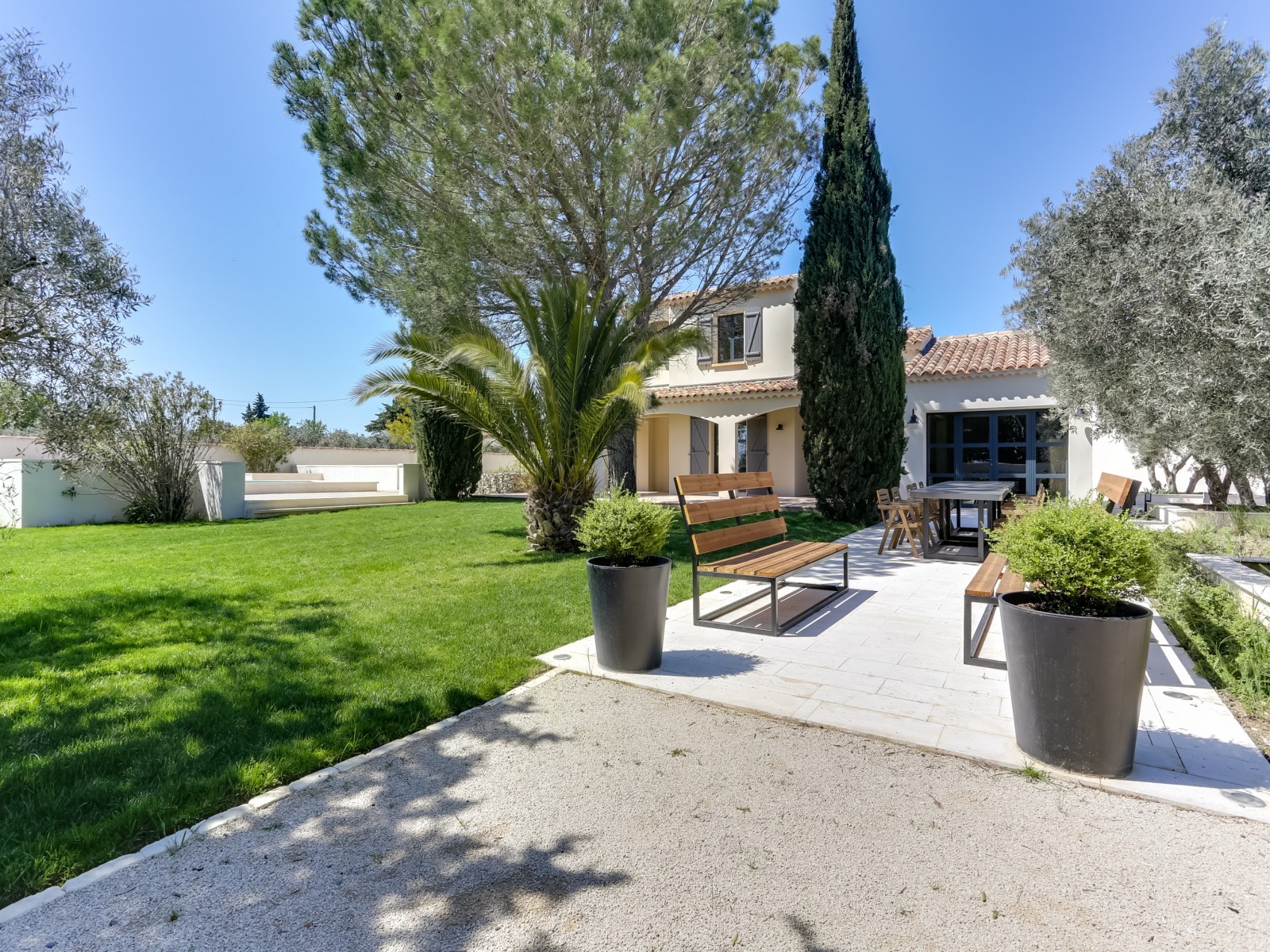 Saint Rémy De Provence Location Villa Luxe Marcasite Extérieur