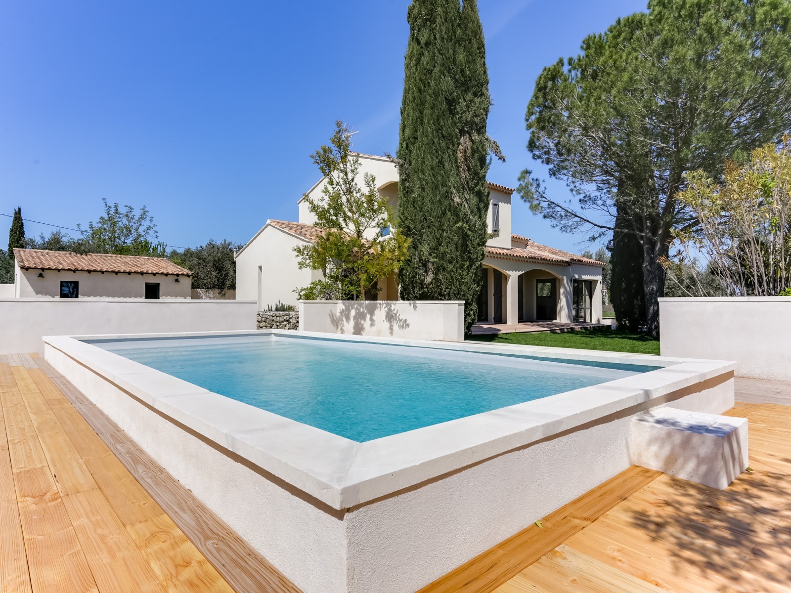 Saint Rémy De Provence Location Villa Luxe Marcasite Piscine