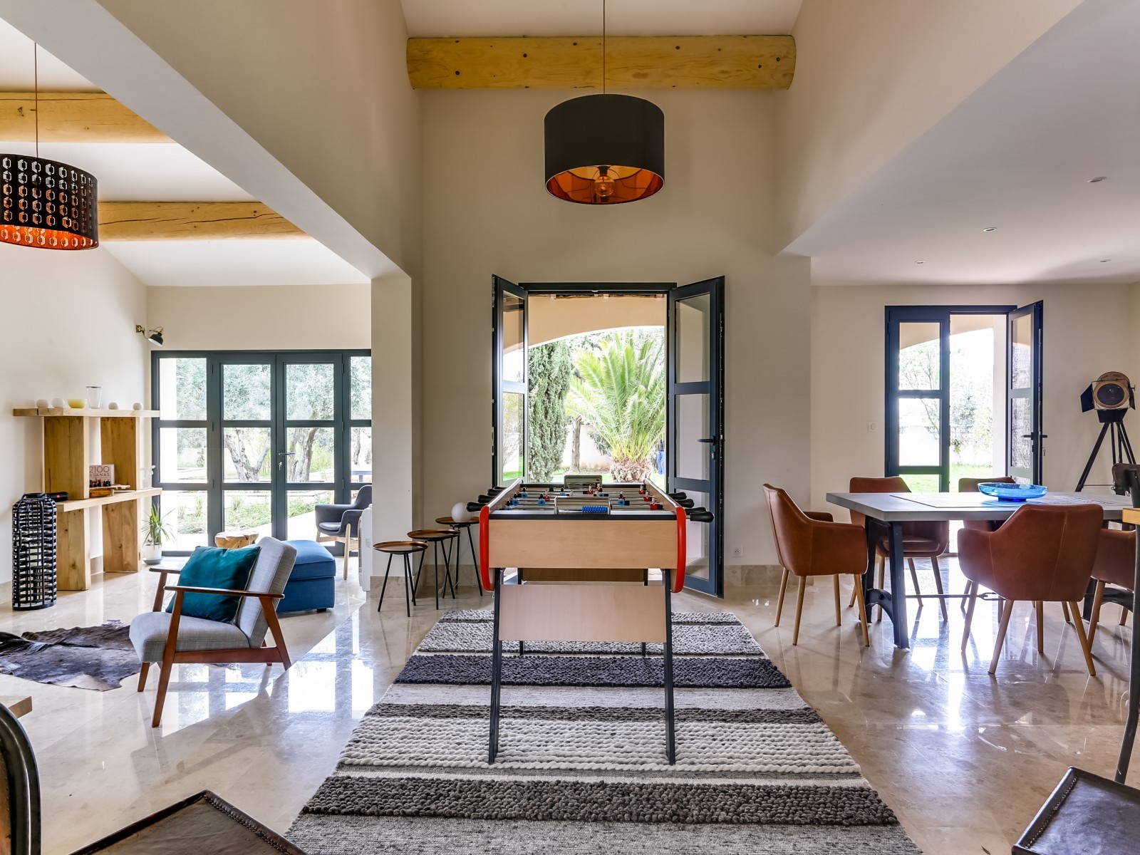 Saint Rémy De Provence Luxury Rental Villa Marcasite Living Room