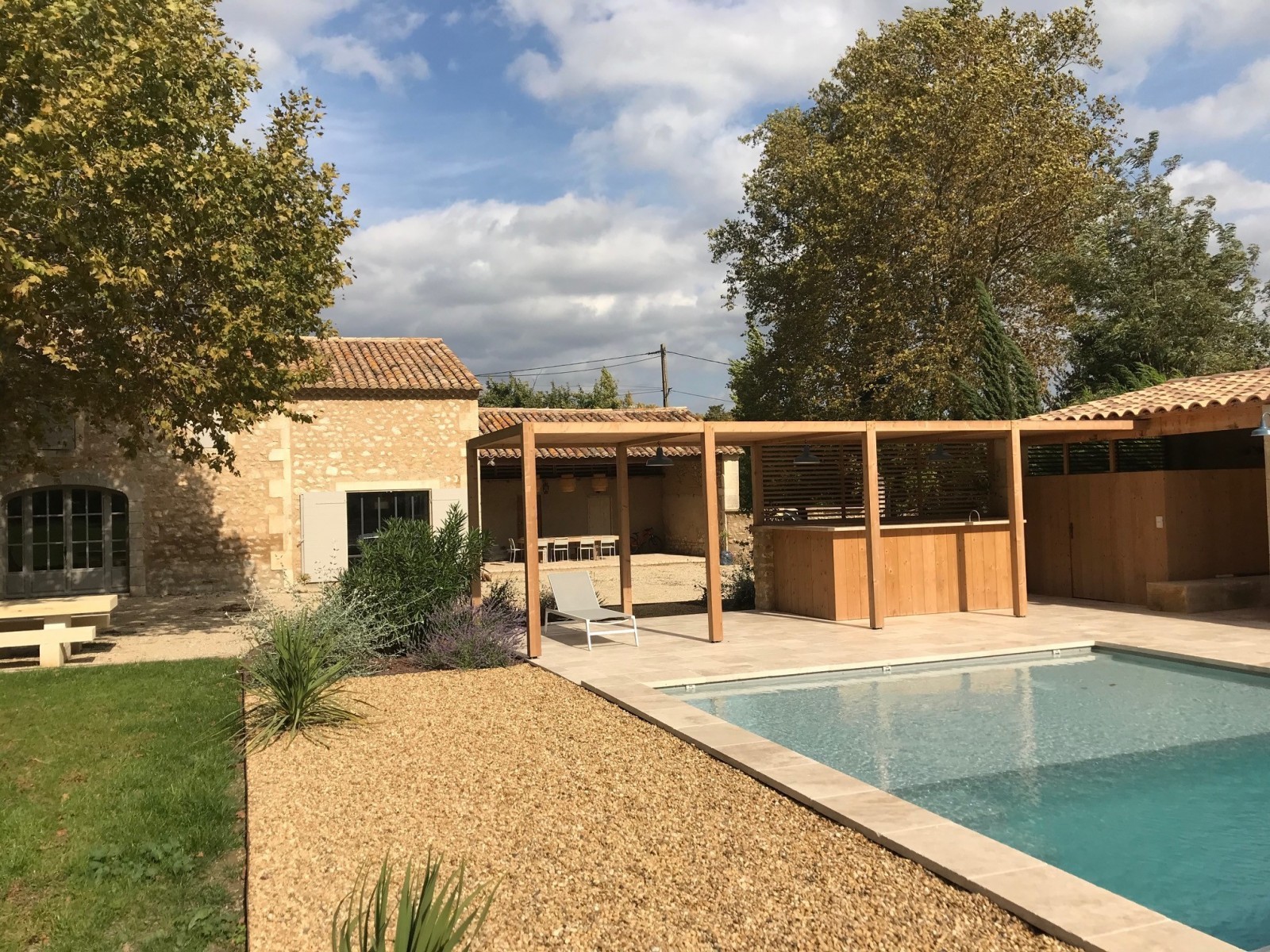 Saint Rémy De Provence Luxury Rental Villa Mercasite Pool House