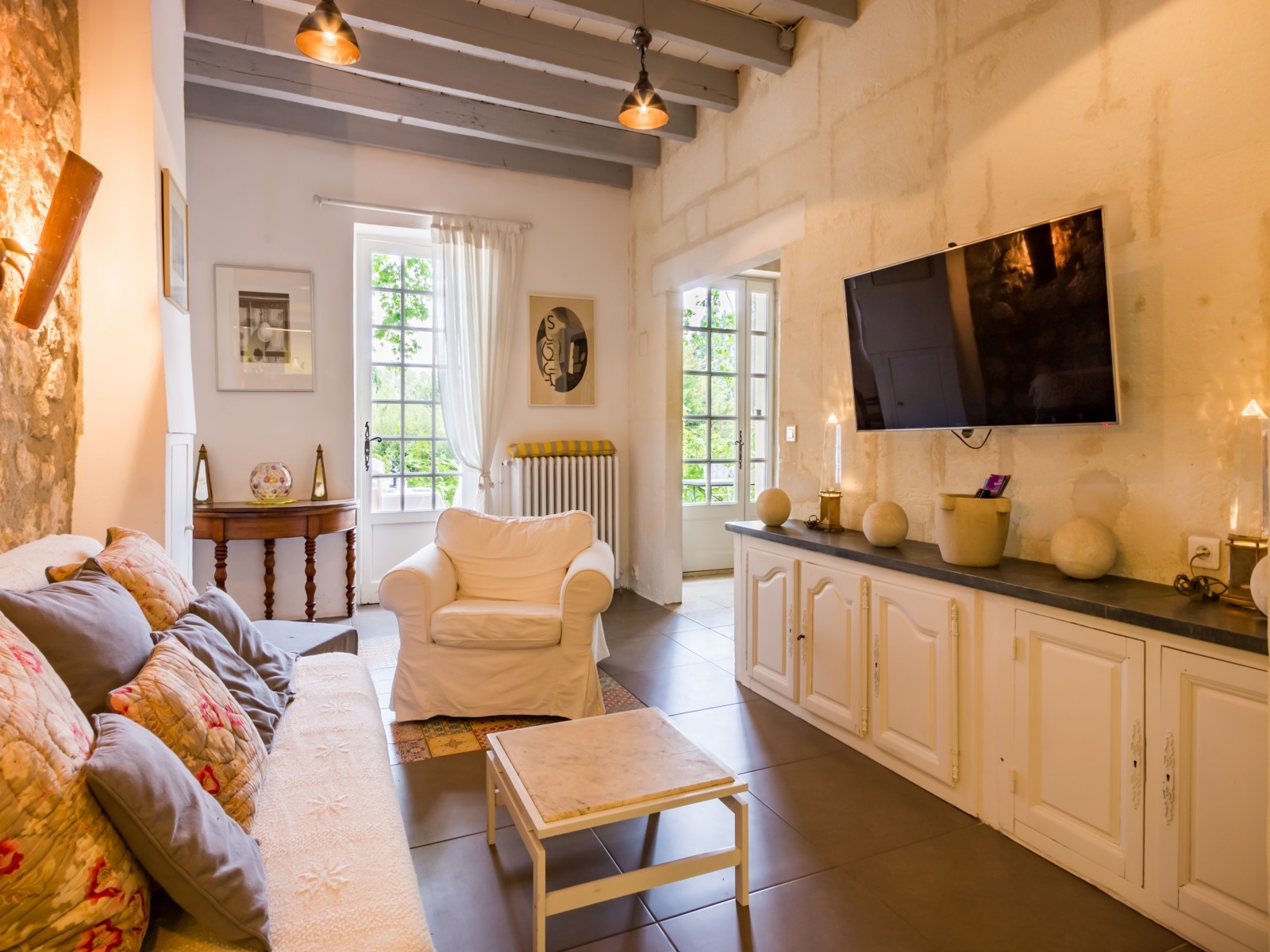Saint Rémy De Provence Location Villa Luxe Micavite Salon