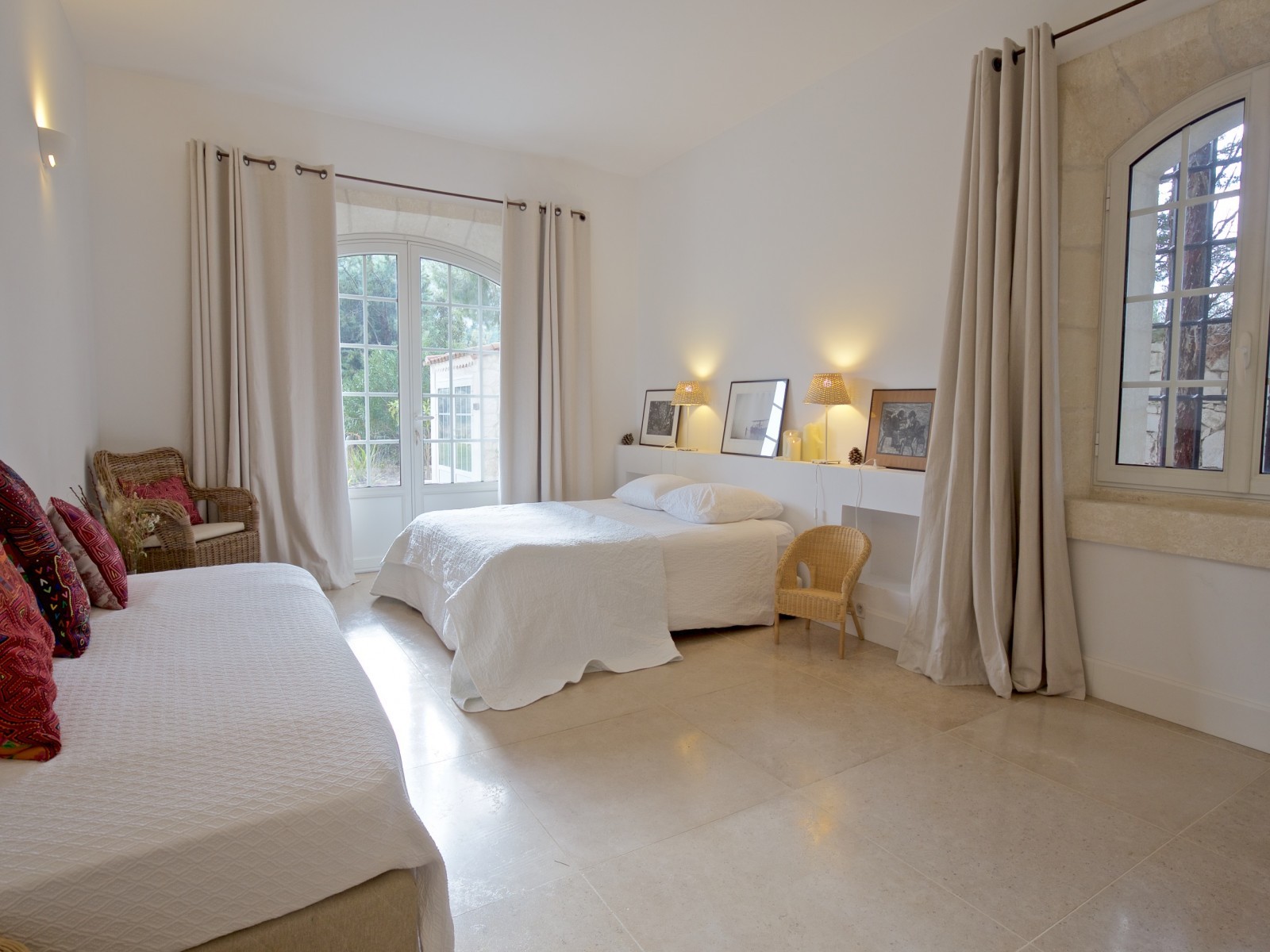 Saint Rémy De Provence Location Villa Luxe Molduvite Chambre