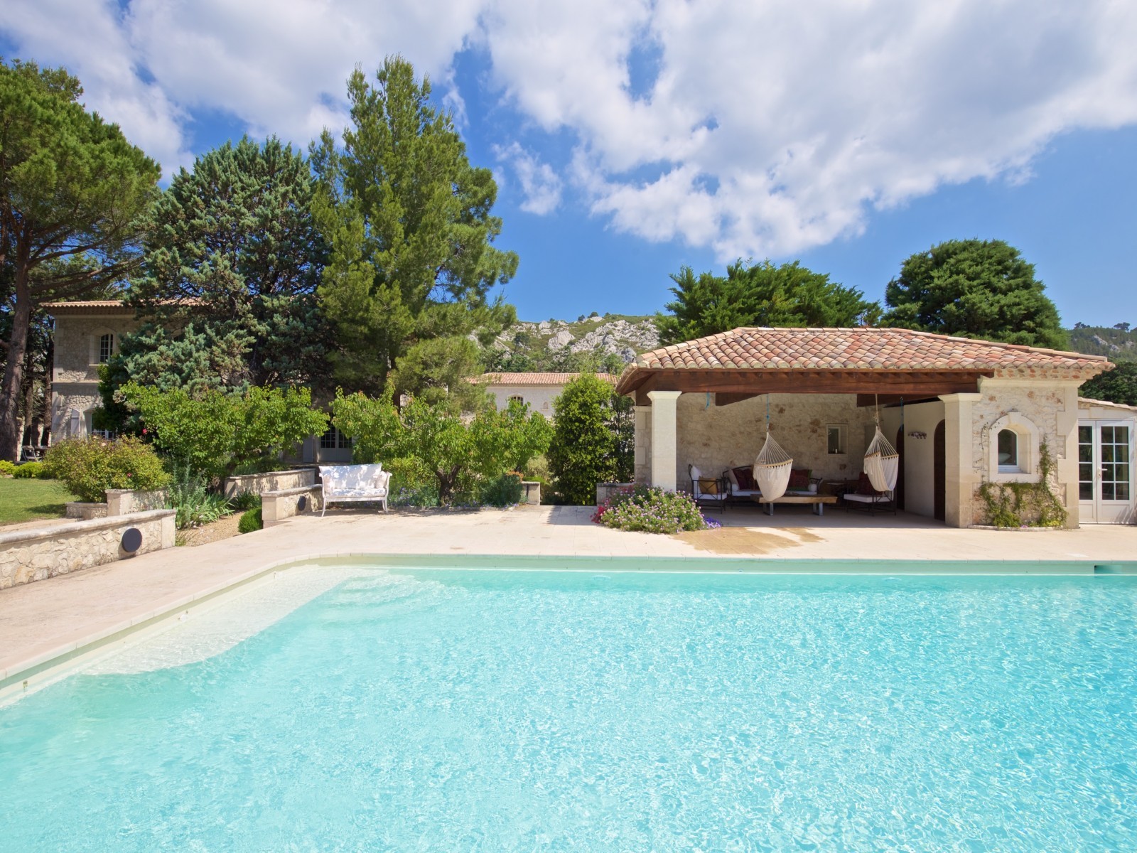 Saint Rémy De Provence Location Villa Luxe Molduvite Piscine