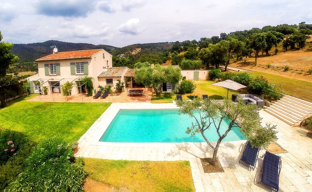 Saint Tropez Location Villa Luxe Serpolat Vue