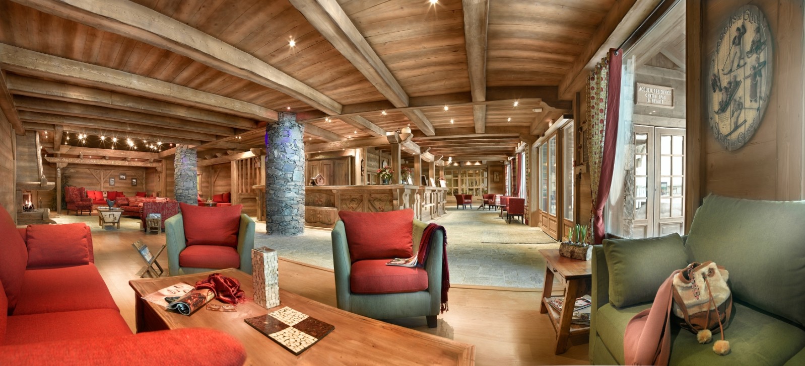 Sainte Foy Tarentaise Location Appartement Luxe Like Stone Réception 1