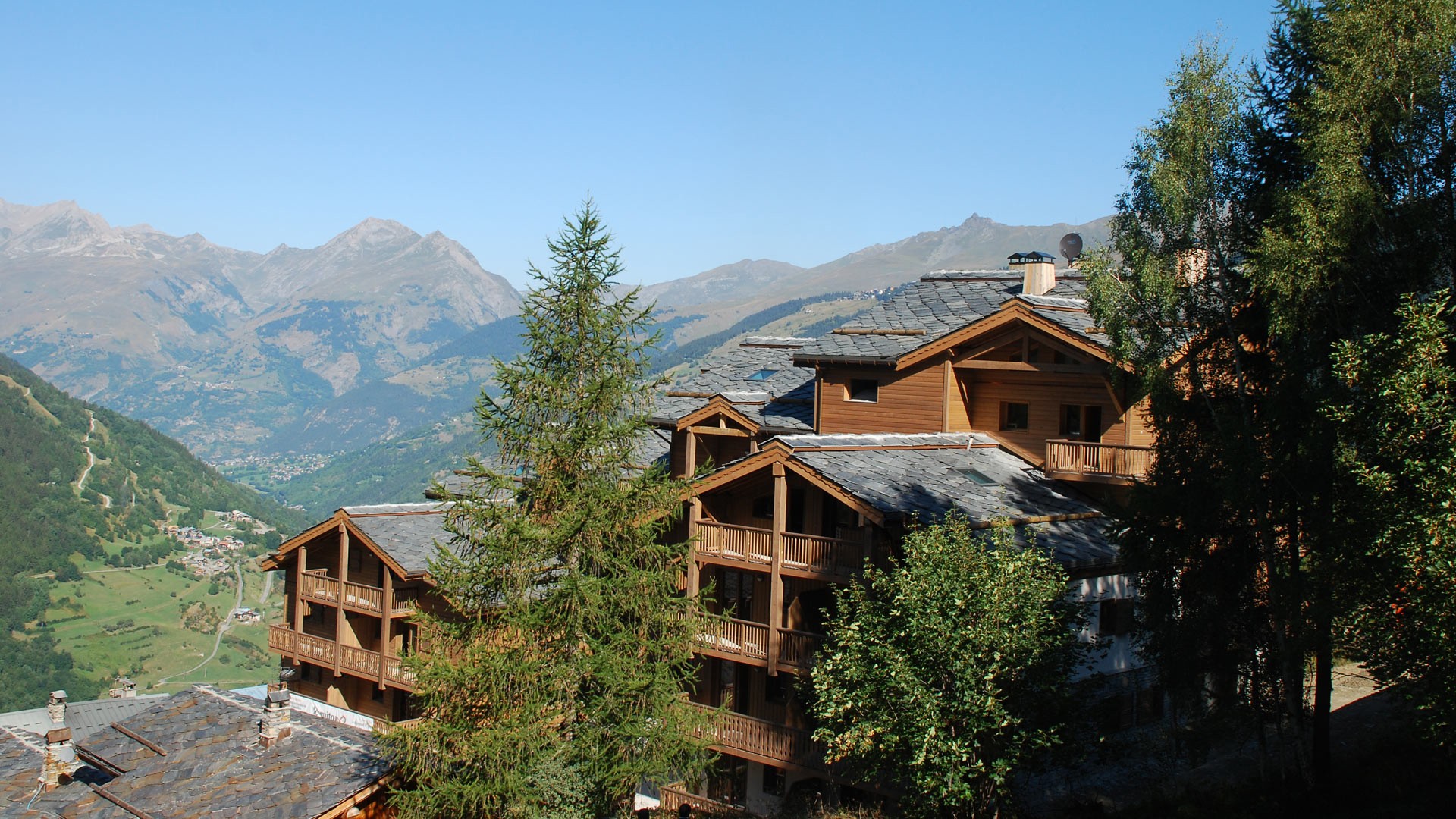 Sainte Foy Tarentaise Location Appartement Luxe Romerite Duplex Extérieur 2