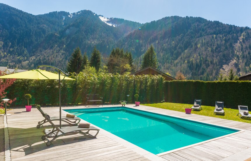 Samoëns Location Chalet Luxe Meymacite Piscine