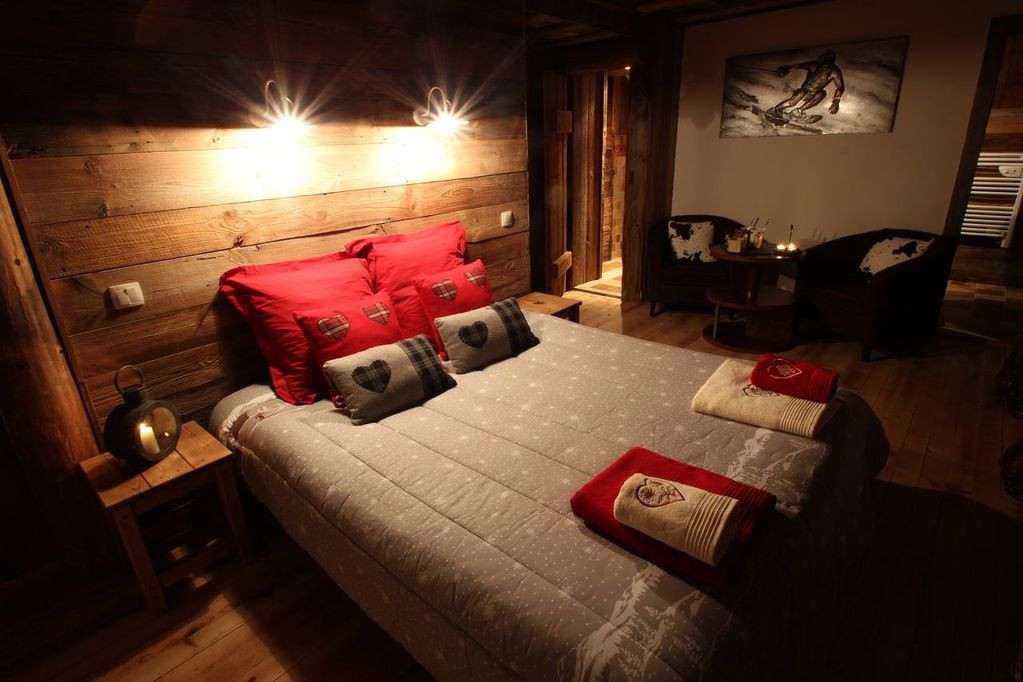 Samoens Location Chalet Luxe Salamite Chambre Double 