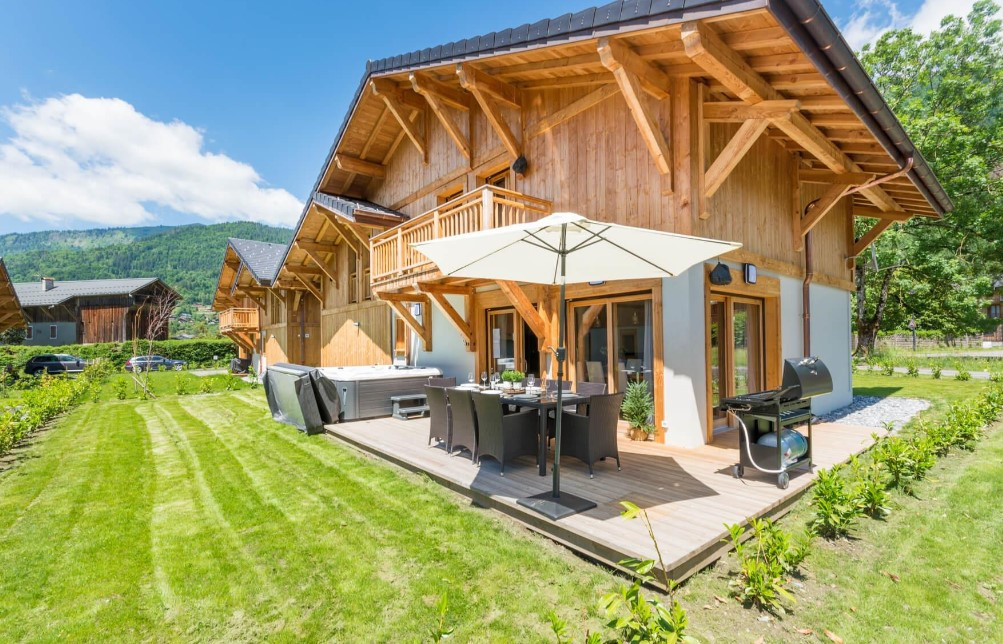 Samoens Location Chalet Luxe Samotate Chalet Été