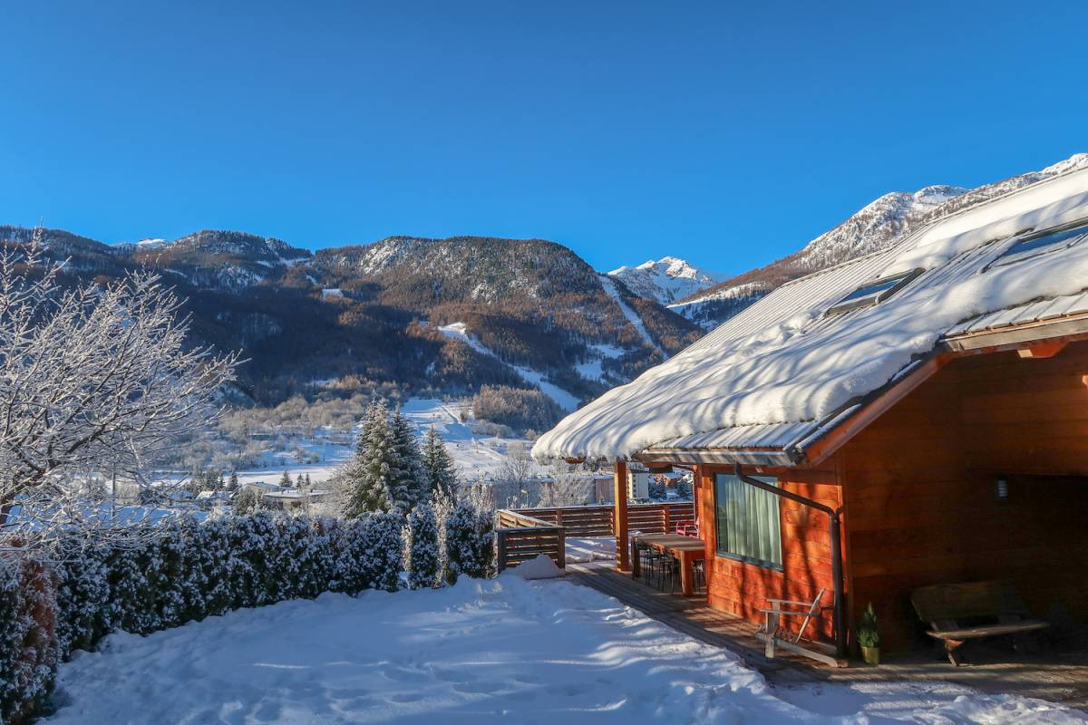 Serre Chevalier Location Chalet Luxe Sclerite Extérieur