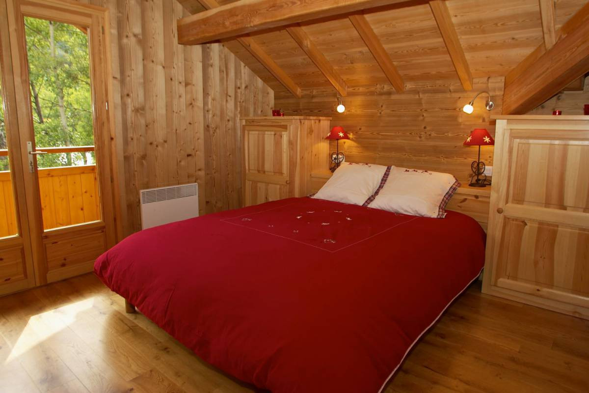 Serre Chevalier Location Chalet Luxe Semeline Chambre