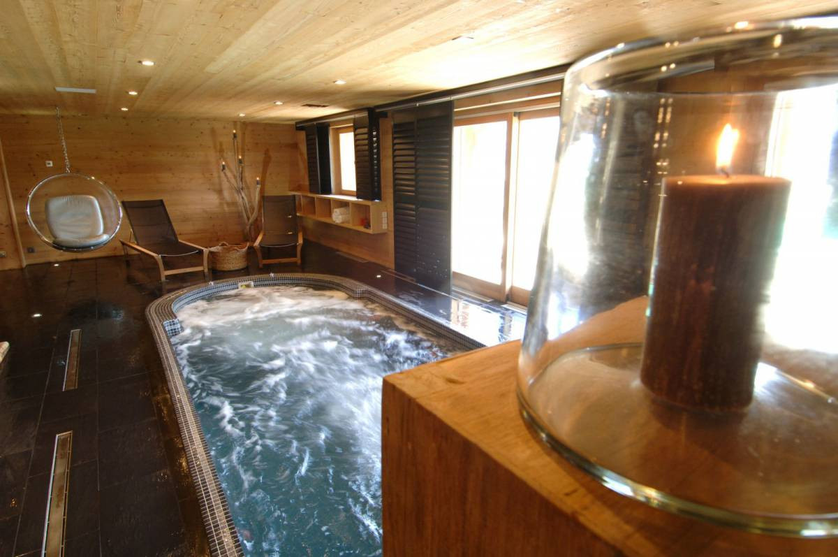 Serre Chevalier Location Chalet Luxe Sericite Spa