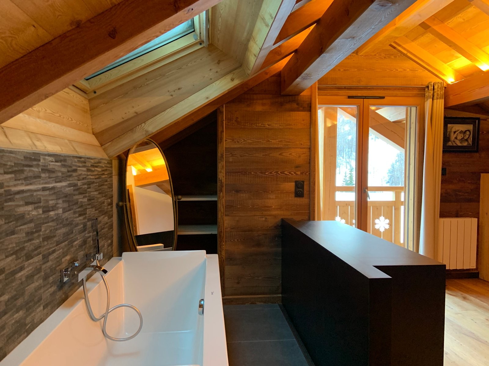 Serre Chevalier Location Chalet luxe Supin Bain