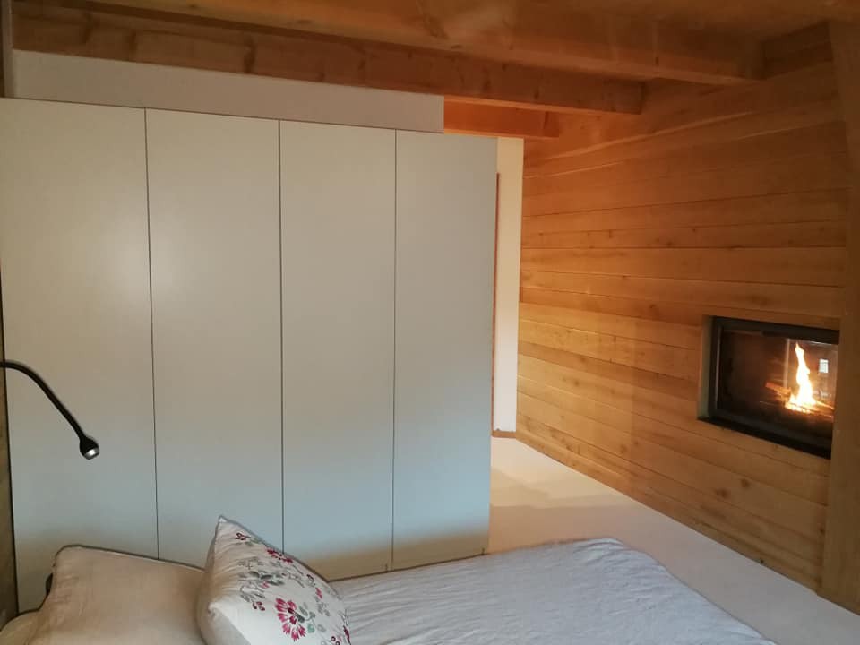 Serre Chevalier Location Chalet Luxe Vatos Dressing Chambre 1